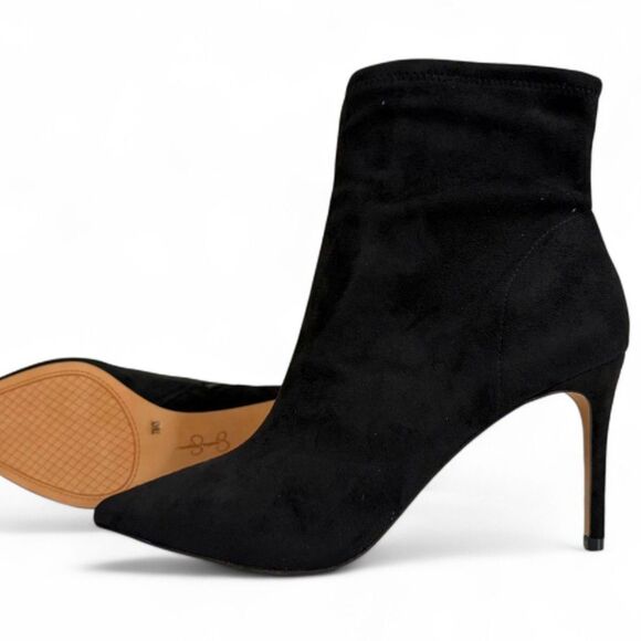 JESSICA SIMPSON Semaja Black Pointed Toe Boot Bootie, NEW! Size 11 - Picture 3 of 11